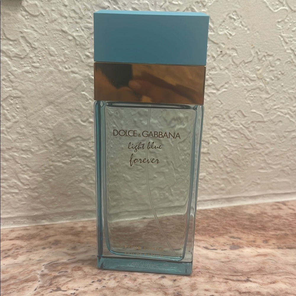3.3 Fl Oz - Dolce & Gabbana Light Blue Forever Eau de Parfum -lightly used
